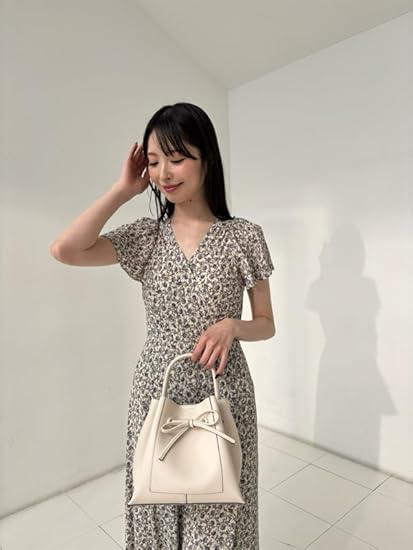 フレイアイディー　カシュクールプリント ワンピース　XS 未使用 FRAY I.D｜カシュクールプリントワンピース